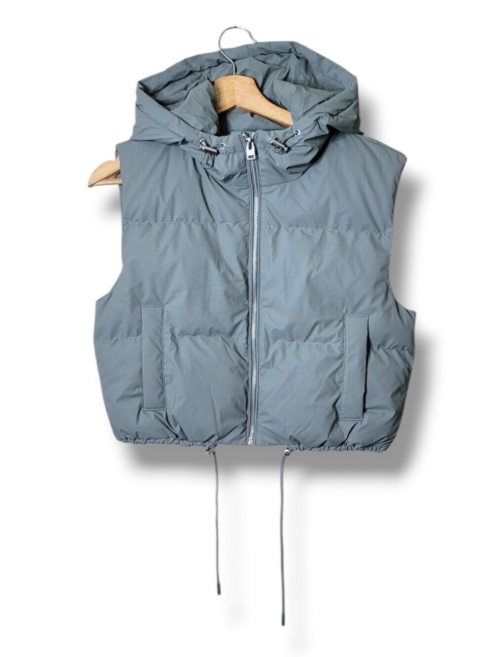 Love Tree Cropped Puffer Vest NWT - Picture 1 of 8